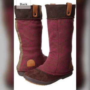 Anthropologie Sorel Winter Blanket Boots  9